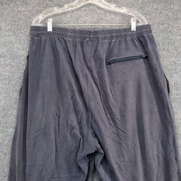 Akademiks Men's Jogger Pants XXL Blue Drawstring Waist Embroidered Logo Cotton - Picture 6 of 12